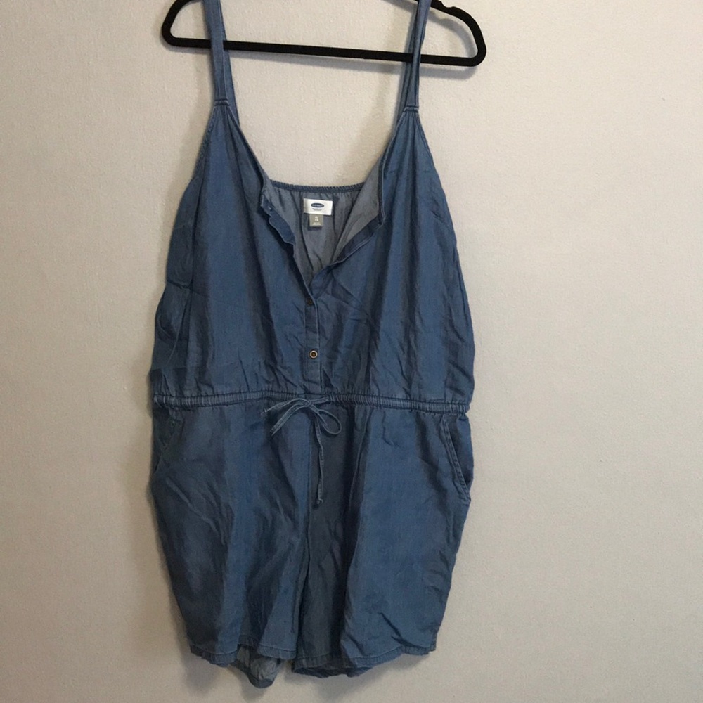 Chambray romper